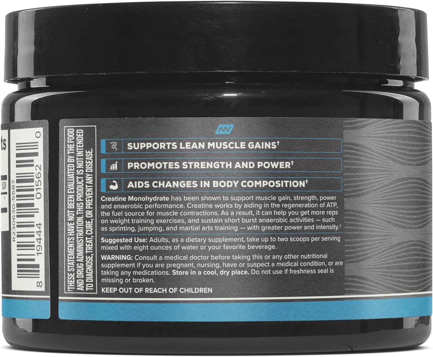 ONNIT Creatine Monohydrate Powder, IGEN™ Non-GMO Tested – 5g Premium Creatine for Muscle Strength, Power & Lean Mass, Supports Brain Health & Cellular Energy, Unflavored, 30 Servings, 5.29 oz 2-Pack - Maple Wellness Supplements