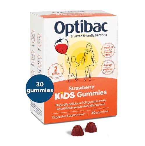 Optibac Kids Probiotic with Vitamin D & Calcium for Immune System Support & Gut Health - Maple Wellness Supplements