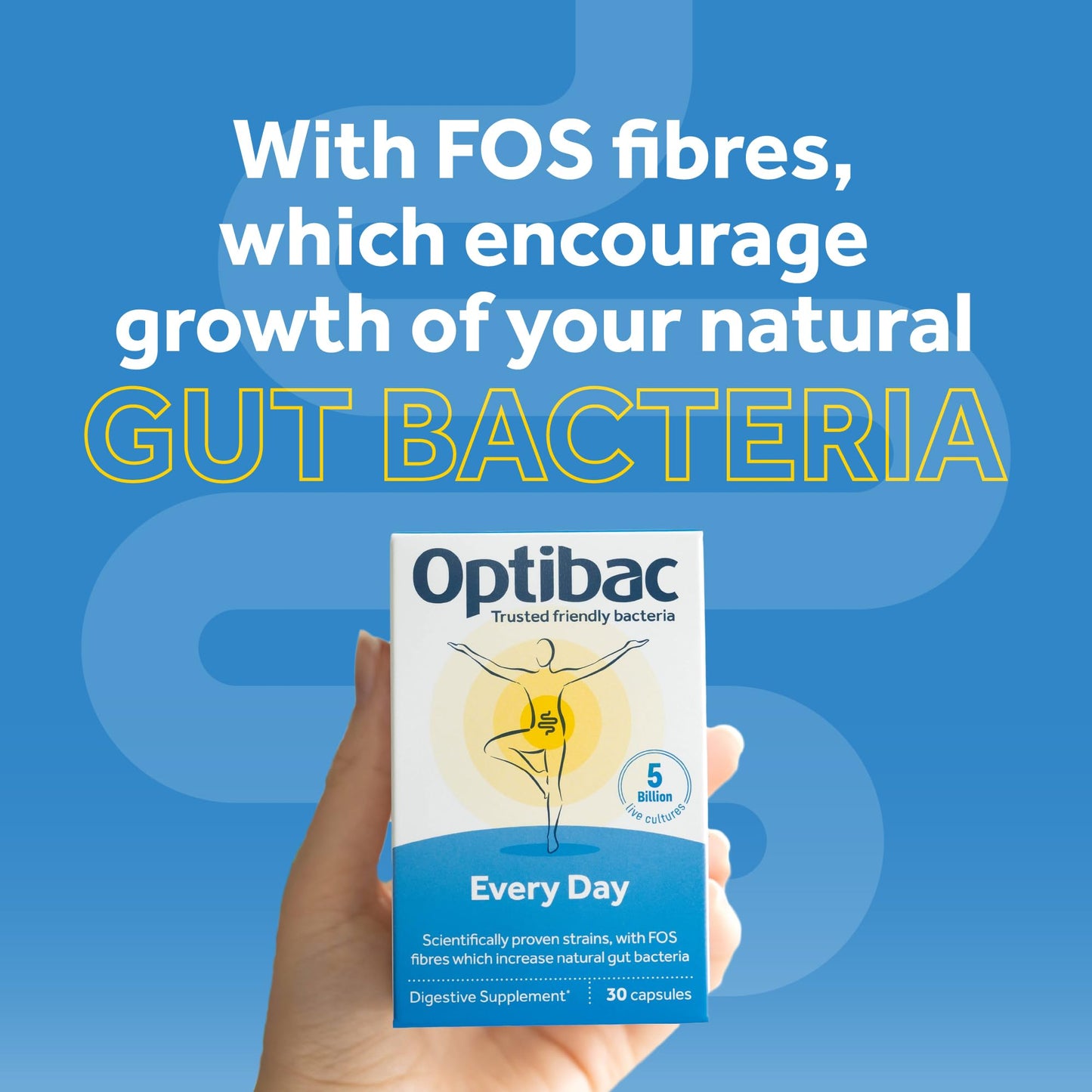 Optibac Probiotics Every Day - Digestive Probiotic Supplement with 5 Billion Bacterial - Maple Wellness Supplements