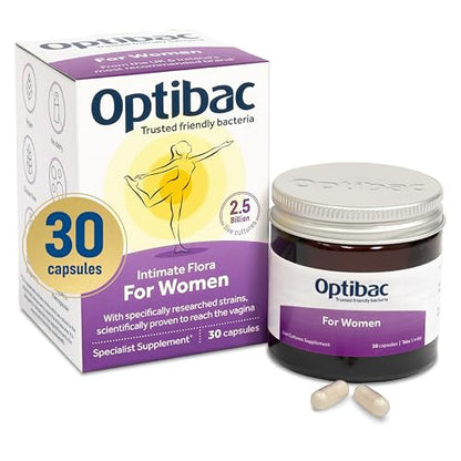 Optibac Probiotics for Women - Vegan Probiotic Supplement, Scientifically Formulated - Maple Wellness Supplements
