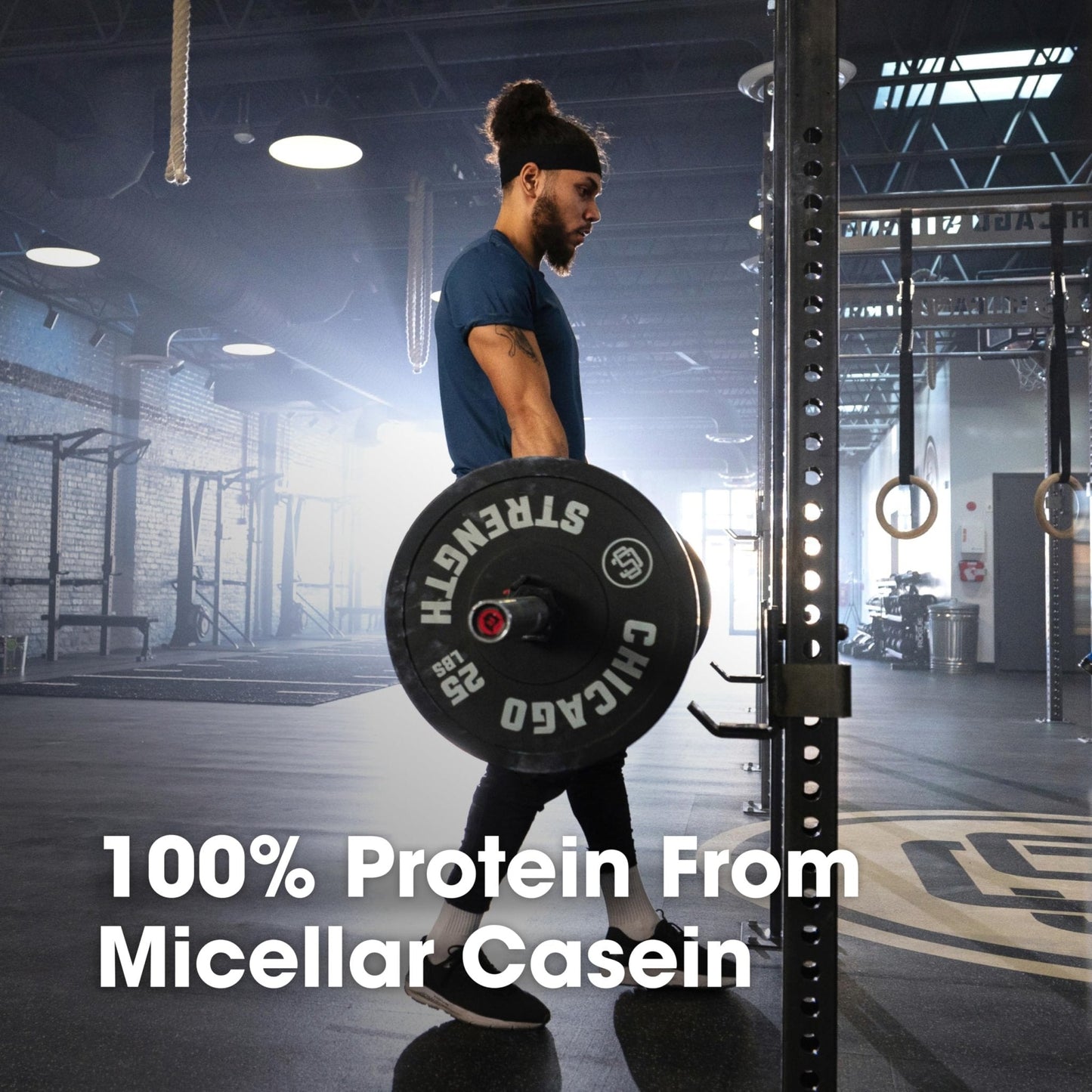 Optimum Nutrition Gold Standard 100% Micellar Casein Protein Powder, Slow Digesting, Helps Keep You Full, Overnight Muscle Recovery, Chocolate Supreme, 2 Pound (Packaging May Vary) - Maple Wellness Supplements