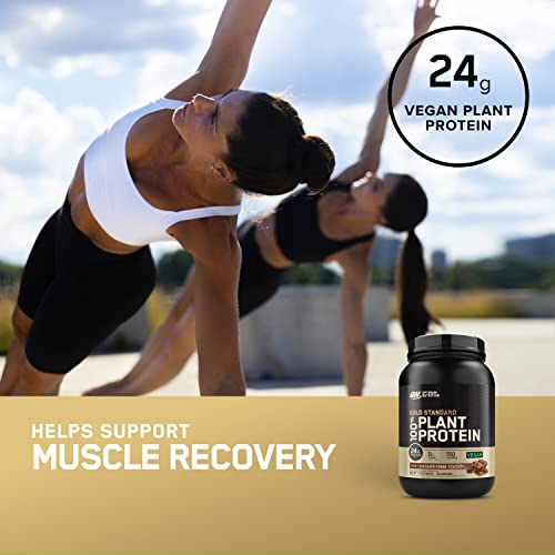 Optimum Nutrition Gold Standard 100% Plant Based Protein Powder, Gluten Free, Vegan Pro - Maple Wellness Supplements