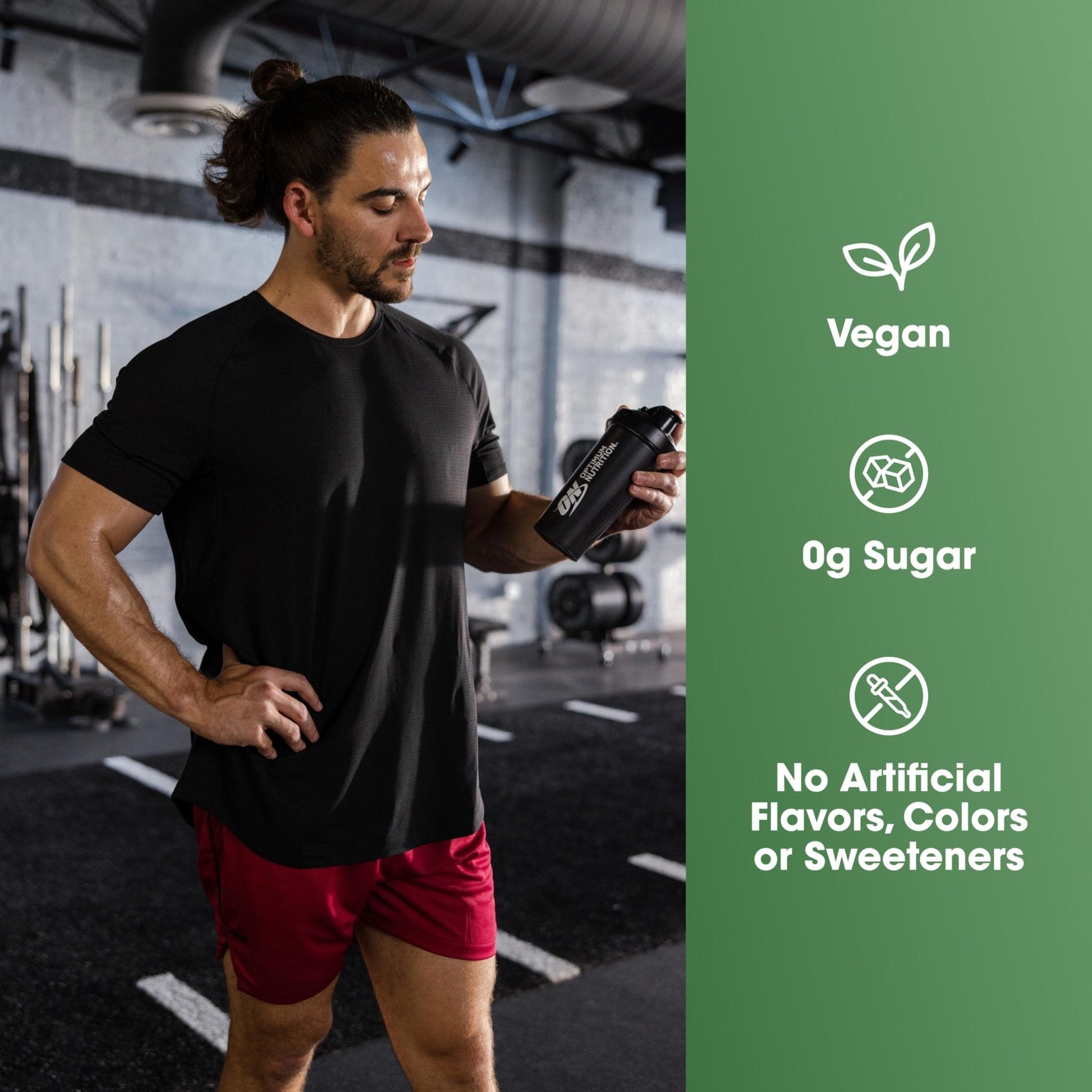 Optimum Nutrition Gold Standard 100% Plant Based Protein Powder, Gluten Free, Vegan Protein for Muscle Support and Recovery with Amino Acids - Rich Chocolate Fudge, 20 Servings (Packaging May Vary) - Maple Wellness Supplements