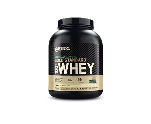 Optimum Nutrition Gold Standard 100% Whey Protein Powder 4.8 (Packaging May Vary) - Maple Wellness Supplements