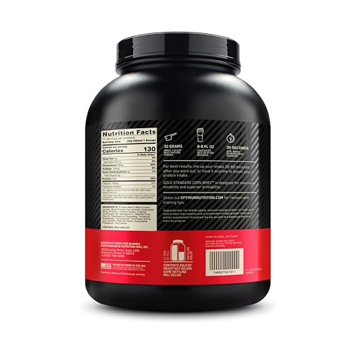 Optimum Nutrition Gold Standard 100% Whey Protein Powder, Coffee, 5 Pound - Maple Wellness Supplements