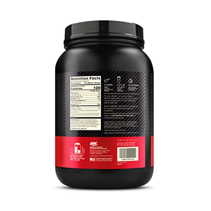 Optimum Nutrition Gold Standard 100% Whey Protein Powder, Strawberries & Cream - Maple Wellness Supplements