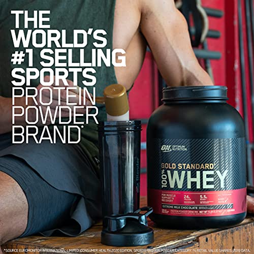 Optimum Nutrition Gold Standard 100% Whey Protein Powder, Strawberry, 1 Pound - Maple Wellness Supplements