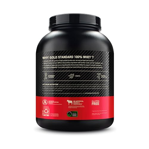 Optimum Nutrition Gold Standard 100% Whey Protein Powder, Strawberry Banana - Maple Wellness Supplements