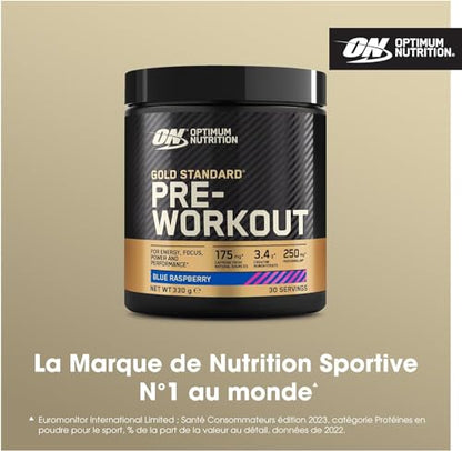 Optimum Nutrition Gold Standard Pre Workout Powder, Energy Drink with Creatine - Maple Wellness Supplements