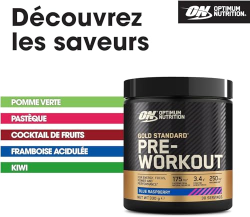 Optimum Nutrition Gold Standard Pre Workout Powder, Energy Drink with Creatine - Maple Wellness Supplements