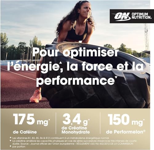 Optimum Nutrition Gold Standard Pre Workout Powder, Energy Drink with Creatine - Maple Wellness Supplements