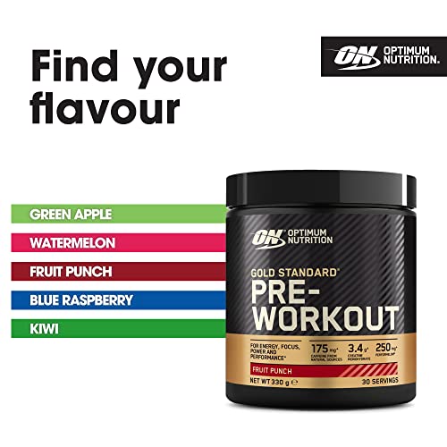 Optimum Nutrition Gold Standard Pre Workout Powder, Energy Drink with Creatine Monohy - Maple Wellness Supplements