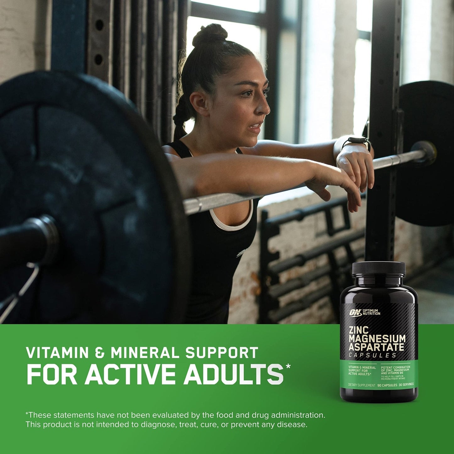 Optimum Nutrition Muscle Recovery and Endurance Supplement for Men and Women, Zinc and Magnesium Supplement, 180 Count - Maple Wellness Supplements
