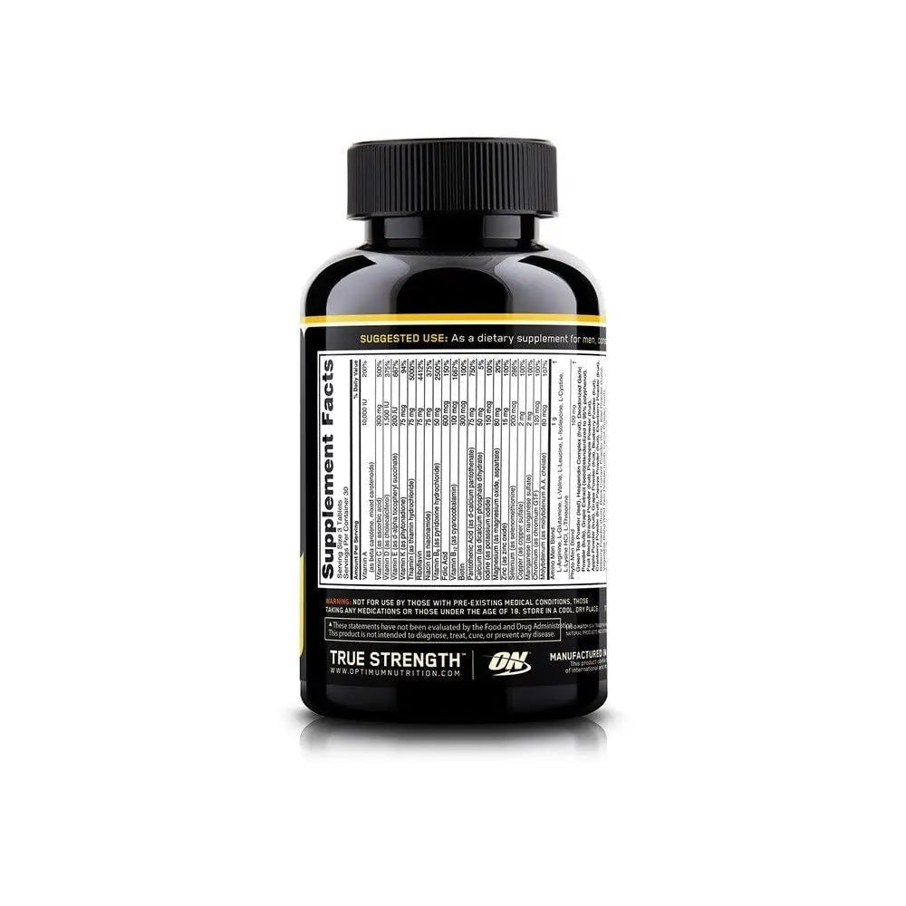Optimum Nutrition Opti-Men Daily Multivitamin Supplement, 90 Count - Maple Wellness Supplements