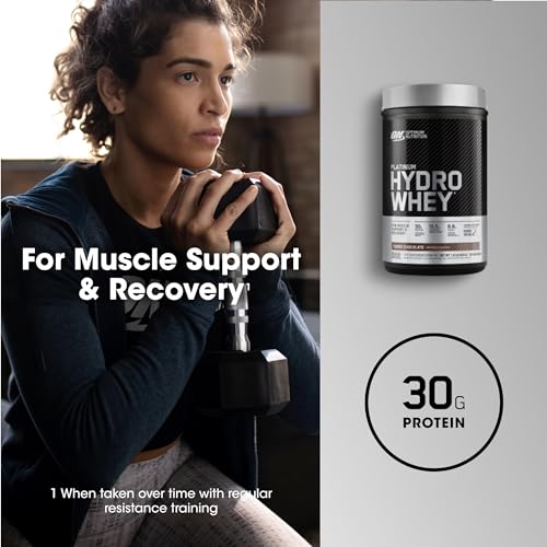 Optimum Nutrition Platinum Hydrowhey Protein Powder, 100% Hydrolyzed Whey Protein - Maple Wellness Supplements