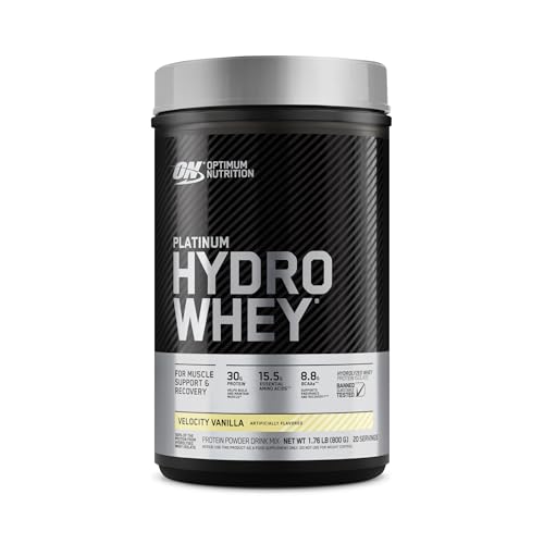 Optimum Nutrition Platinum Hydrowhey Protein Powder, 100% Hydrolyzed Whey Protein - Maple Wellness Supplements
