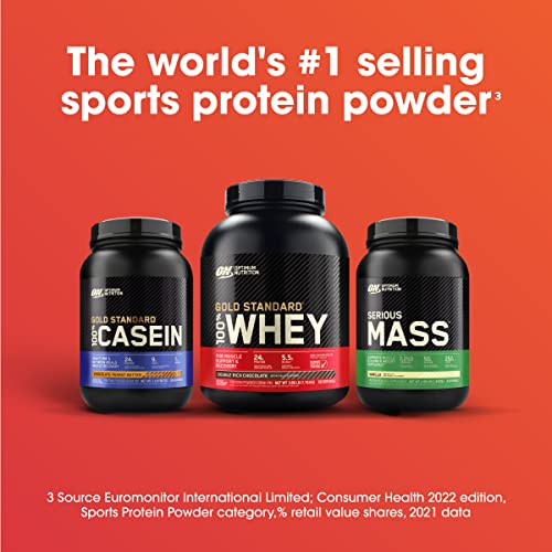 Optimum Nutrition Serious Mass, Weight Gainer Protein Powder, Chocolate, 6 Pound - Maple Wellness Supplements