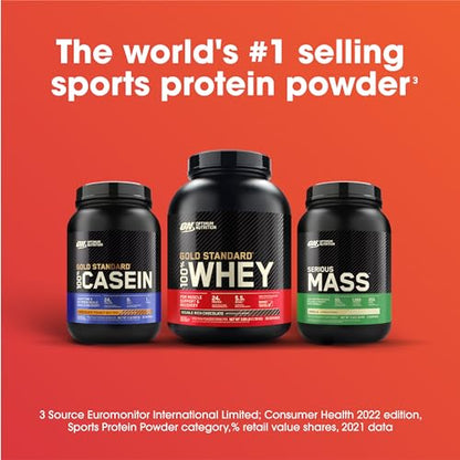 Optimum Nutrition Serious Mass, Weight Gainer Protein Powder, with Added Immune Supp - Maple Wellness Supplements
