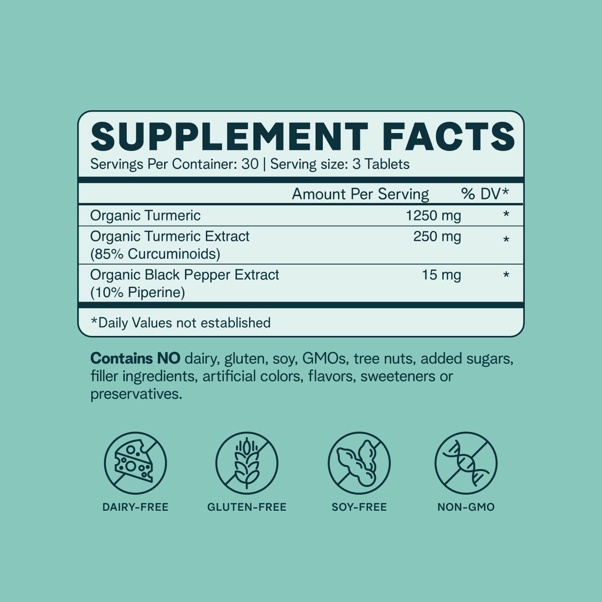 Ora Organic Turmeric Curcumin with Piperine - Pure Extracts for Joint Stress and Cardiovascular Health, Support Healthy Cognitive Function, No Filler Ingredients - 90 Vegan Tablets, 1 Month Supply - Maple Wellness Supplements
