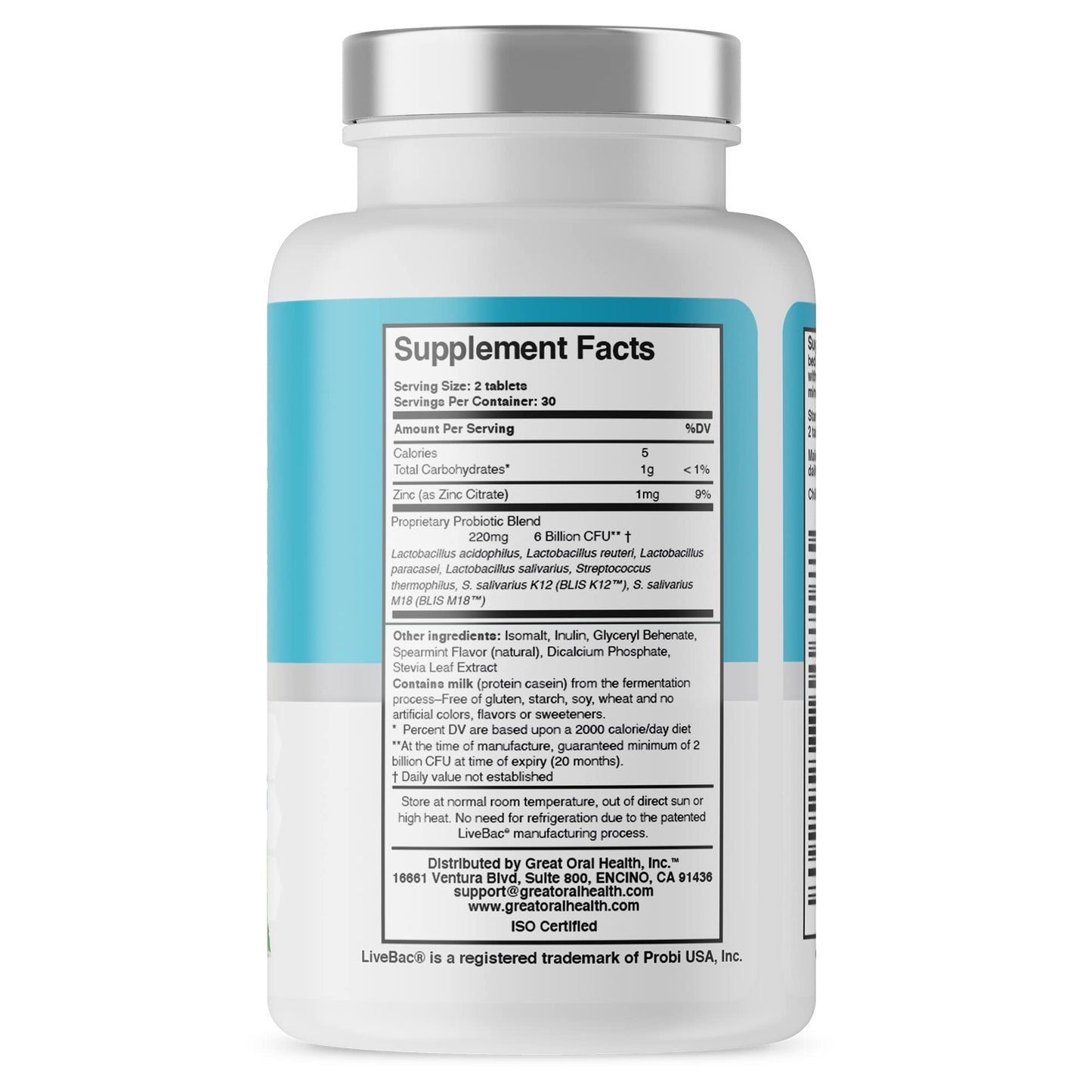 Oral Probiotics for Mouth Bad Breath Treatment for Adults: Dentist Formulated Advanced - Maple Wellness Supplements