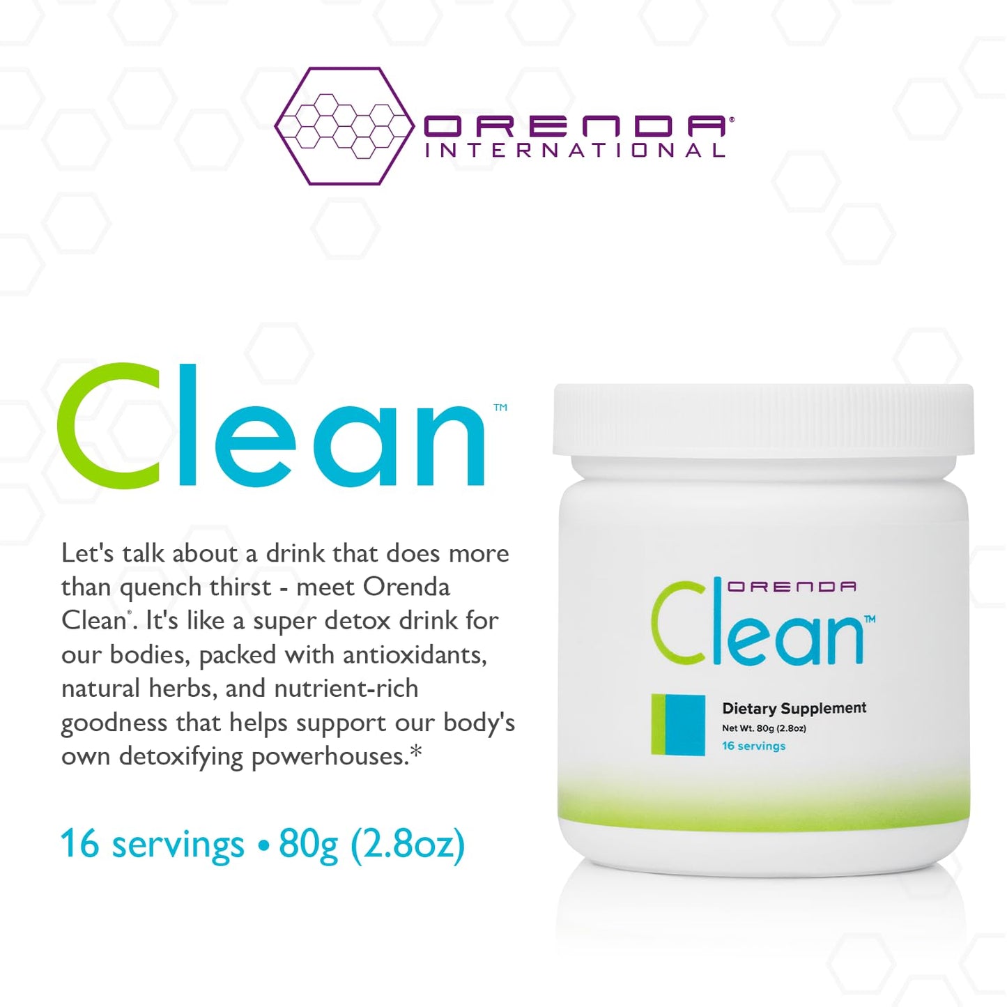 Orenda Clean - Peptizyme-SP EN, Aronia Berry, Aloe Vera and More for Digestive Support - Nutrient-Rich Supplement for Wellness - 80g, 16 Servings - Maple Wellness Supplements