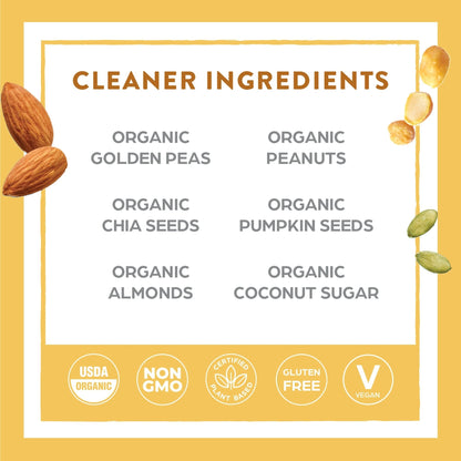 Orgain Organic Simple Vegan Protein Powder, Peanut Butter - 20g Plant Based Protein - Maple Wellness Supplements