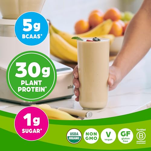 Orgain Organic Sport Vegan Protein Powder, Vanilla - 30g Plant Based Protein, For Pre-Work - Maple Wellness Supplements
