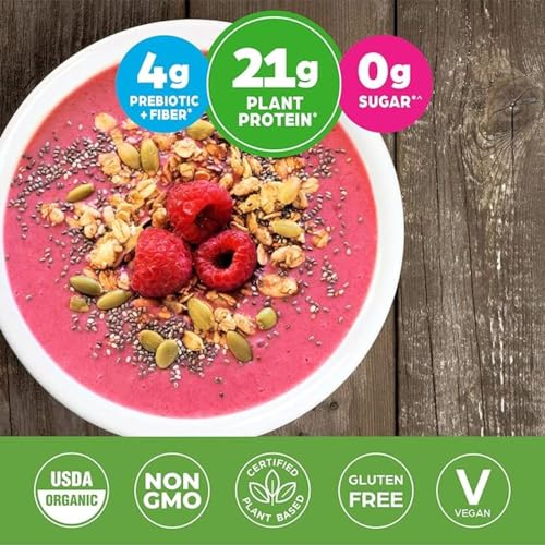 Orgain Organic Unflavored Vegan Protein Powder, Natural Unsweetened - 21g Plant Based - Maple Wellness Supplements