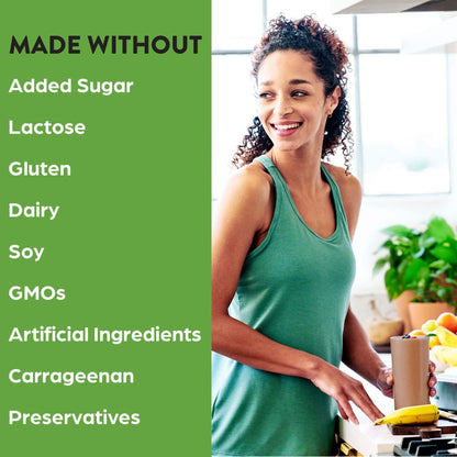 Orgain Organic Vegan Protein Powder, Chocolate Fudge - 21g Plant Based Protein, Gluten - Maple Wellness Supplements