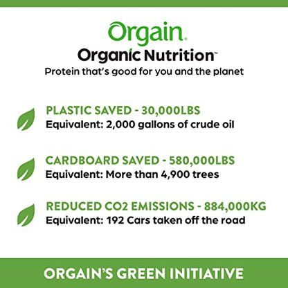 Orgain Organic Vegan Protein Powder, Iced Coffee - 21g Plant Based Protein, Gluten Free - Maple Wellness Supplements