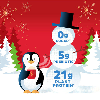 Orgain Organic Vegan Protein Powder, Peppermint Hot Cocoa Seasonal Holiday Flavor - Maple Wellness Supplements