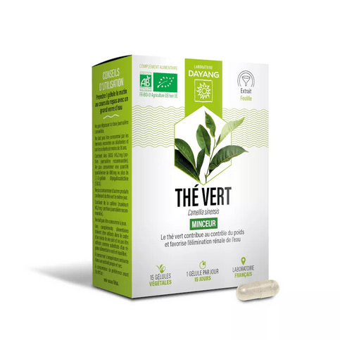Organic green tea in capsules - DAYANG - Maple Wellness Supplements