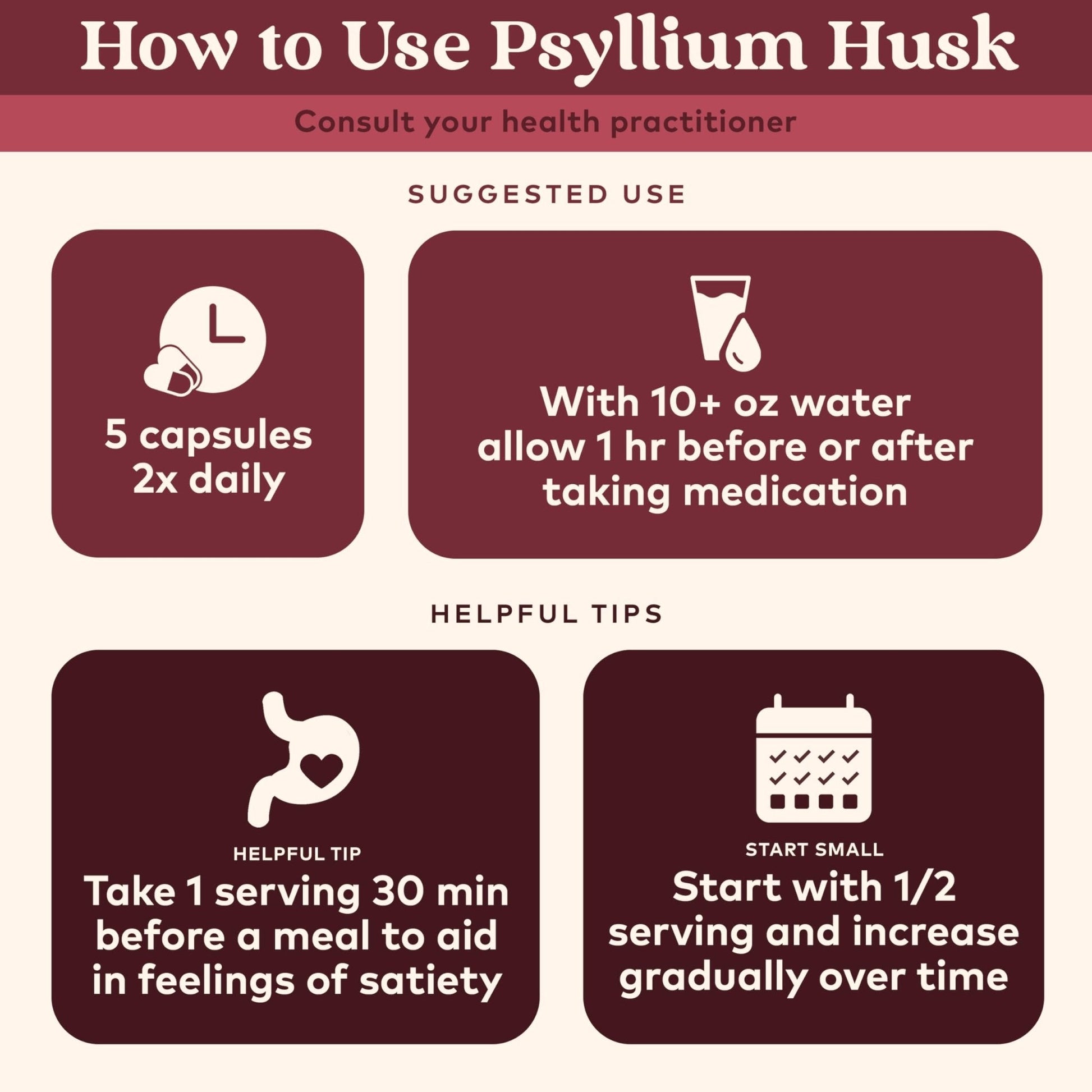 ORGANIC INDIA Psyllium Husk Capsules - Fiber Supplement, Healthy Elimination - Vegan, Keto Friendly, Gluten-Free, USDA Certified Organic, Non-GMO - Maple Wellness Supplements