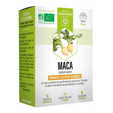Organic Maca 15 capsules - DAYANG - Maple Wellness Supplements