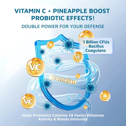 Organic Natural Sourcing Premium Feminine PH Balance Gummies for Women's Health, Immune Support, Hawaiian Pineapple Flavor Gluten-Free, Vegan Premium Feminine Balance Gummies For women-60 Prebiotics - Maple Wellness Supplements