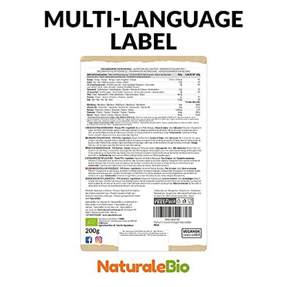 Organic Psyllium Husk - 99% Purity - 200g. Pure & Natural Psyllium Seed Husks - Maple Wellness Supplements