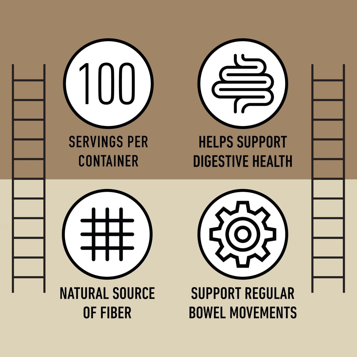 Organic Psyllium Husk Capsules 660mg - Fiber Caps Supplement, Psyllium Capsules for Digestive Regularity, Colon Cleanse Support, Unflavored Whole - Maple Wellness Supplements