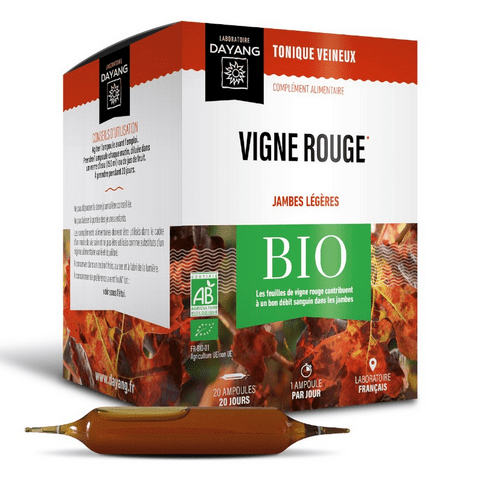 Organic red vine 20 ampoules - DAYANG - Maple Wellness Supplements
