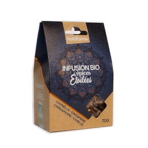 Organic star spices infusion NAT & FORM 70g sachet - Maple Wellness Supplements