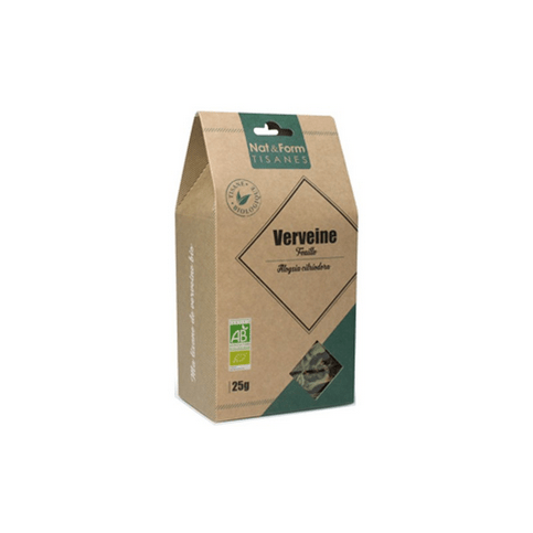 Organic verbena NAT&FORM TISANES - Maple Wellness Supplements