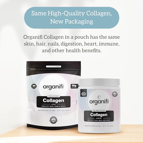 Organifi Collagen Powder - Fuller Hair, Stronger Nails, and Radiant Skin - Replenish - Maple Wellness Supplements