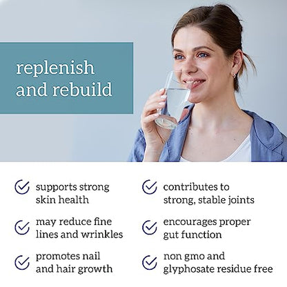 Organifi Collagen Powder - Fuller Hair, Stronger Nails, and Radiant Skin - Replenish - Maple Wellness Supplements