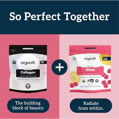 Organifi Collagen Powder - Fuller Hair, Stronger Nails, and Radiant Skin - Replenish - Maple Wellness Supplements