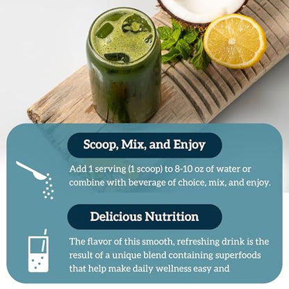 Organifi Green Juice - Organic Superfood Powder - 180-Day Supply - Organic Vegan Green - Maple Wellness Supplements