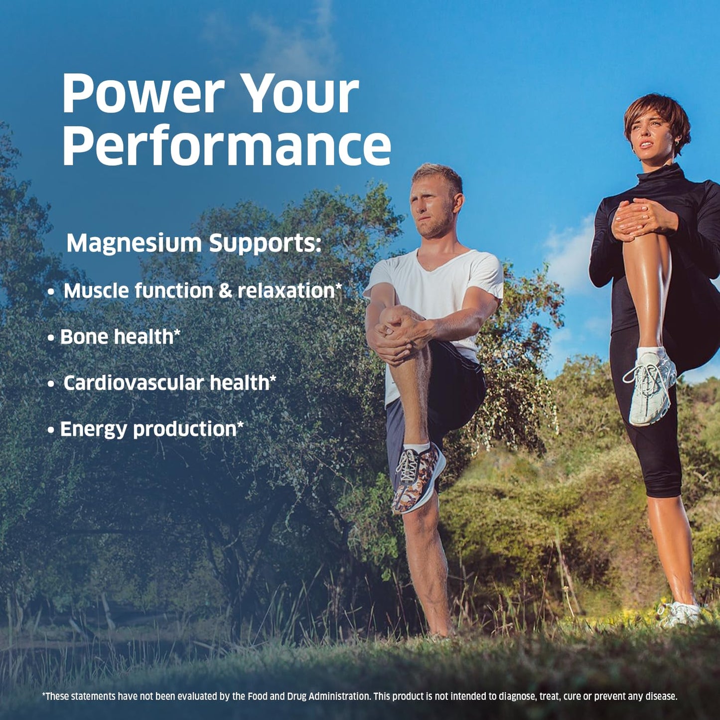 ORZAX Magnesium Triple Complex | Magnesium Glycinate, Citrate, Malate | Vegan, Gluten Free, Dairy Free, Halal | 200 mg of Triple Complex Magnesium for Muscles & Energy for Women and Men | 60 Tablets - Maple Wellness Supplements