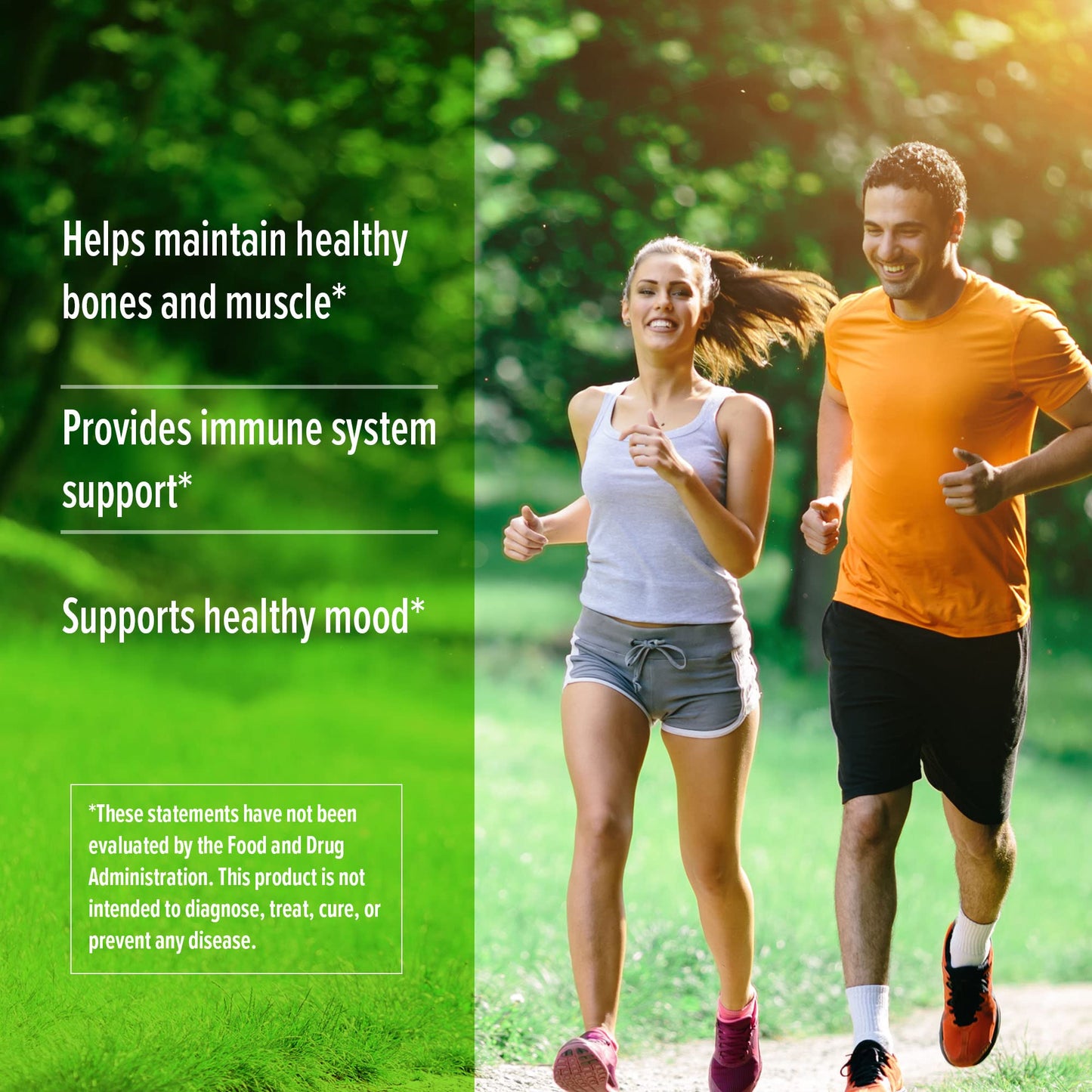 ORZAX Vitamin D3 2000 iu (50 mcg) - 1 Year Supply for Strong Muscle Function - Maple Wellness Supplements