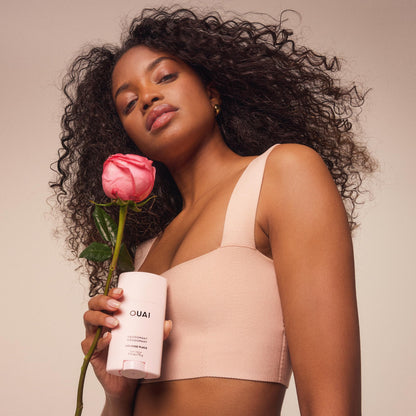 OUAI Aluminum Free Deodorant - Women's Deodorant with 24-Hour Odor Control & Invisible Application - Enriched with Notes of Rose, Berry, Lychee & Pink Peppercorn - Melrose Place (2.5 oz) - Maple Wellness Supplements