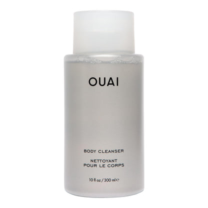 OUAI Body Cleanser, Dean Street - Foaming Body Wash with Jojoba Oil and Rosehip Oil to Hydrate, Nurture, Balance and Soften Skin - Paraben, Phthalate and Sulfate Free Skin Care Products (10 Fl Oz) - Maple Wellness Supplements