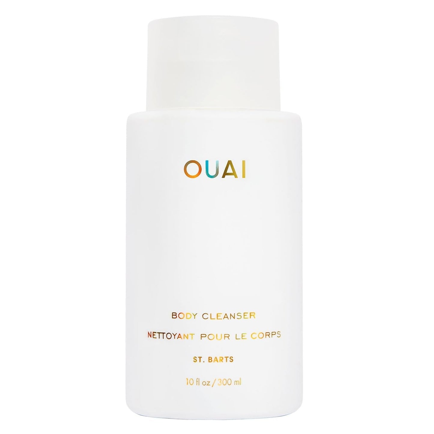 OUAI Body Cleanser, St. Barts - Foaming Body Wash with Jojoba Oil and Rosehip Oil to Hydrate, Nurture, Balance and Soften Skin - Paraben - Maple Wellness Supplements