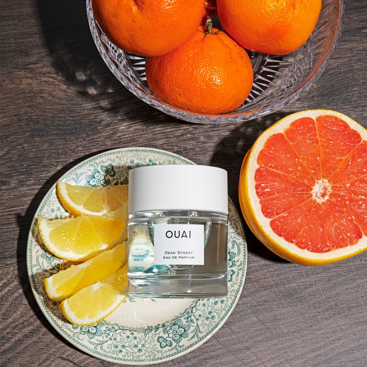 OUAI Dean Street Eau de Parfum - Elegant Womens Perfume for Everyday Wear - Fresh Floral Scent with Notes of Citrus, Apricot, Magnolia and Delicate Hints of Rose and Musk (1.7 Oz) - Maple Wellness Supplements